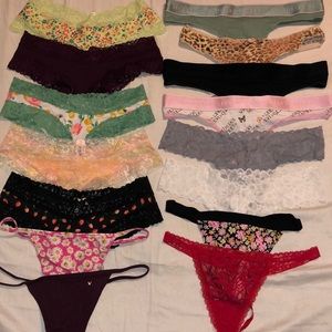 Lot of 15 NWT Victorias Secret panties